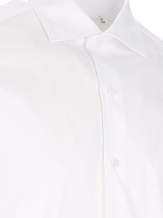 26FW 피나모레 긴팔 셔츠 C0217 MILANO ZANTE01 White - FINAMORE