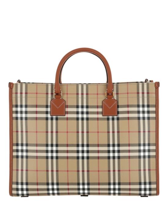 버버리 미디움 프레야 토트백 버버리 8097568 20638 NS Neutrals - BURBERRY