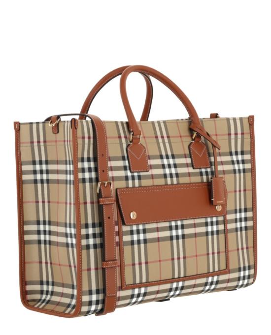  버버리 미디움 프레야 토트백 버버리 8097568 20638 NS Neutrals - BURBERRY