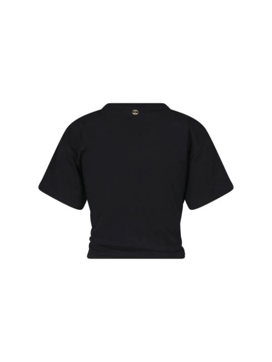 26FW 파코라반 반팔 티셔츠 23AJTO539CO0485P001 Black - PACO RABANNE