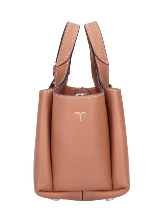 26FW 토즈 마이크로 토트백 XBWAPAFL000QRIS410 Brown - TODS