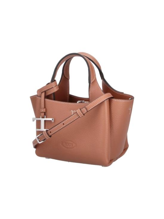 26FW 토즈 마이크로 토트백 XBWAPAFL000QRIS410 Brown - TODS