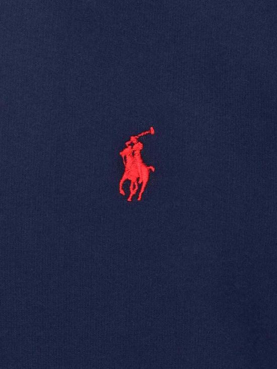 26FW 폴로 랄프로렌 포니로고 자수 후드 티셔츠 710 766778007 Blue - POLO RALPH LAUREN