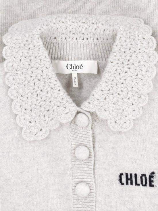 26FW 끌로에 가디건 26AMC1671100N Grey - CHLOE