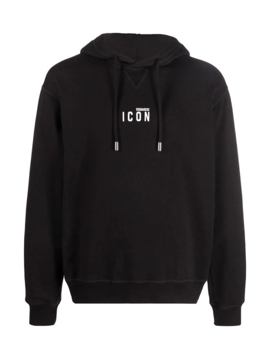 25FW 디스퀘어드2 후드 티셔츠 S79GU0010S25516900 Black