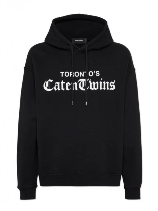 25FW 디스퀘어드2 후드 티셔츠 S71GU0735S25516900 Black
