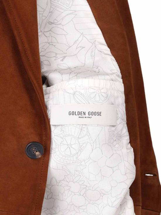 26FW 골든구스 수트 자켓 GMP02785 P00265855816 Brown - GOLDEN GOOSE