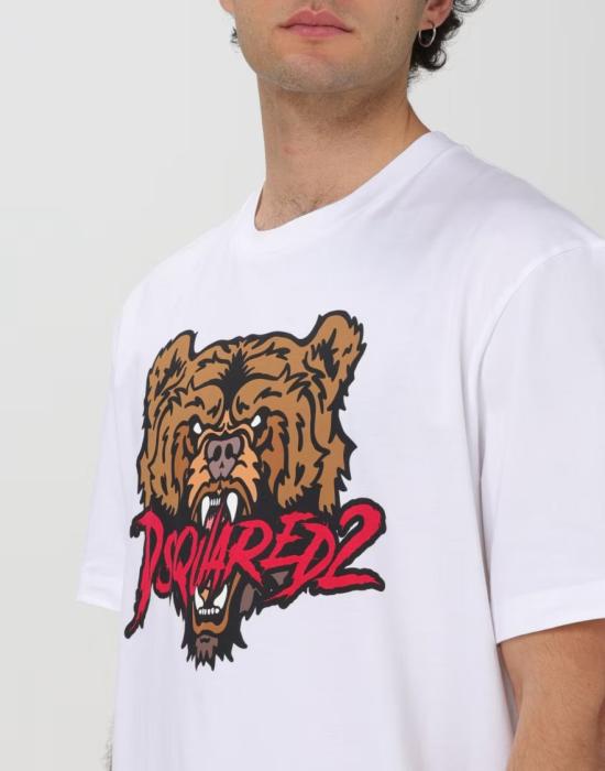 26SS 디스퀘어드2 반팔 티셔츠 S74GD1316D20014100 White - DSQUARED2