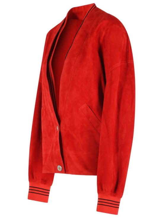 26FW 베르사체 가디건 1025375 1A18380 1RG50 Red - VERSACE