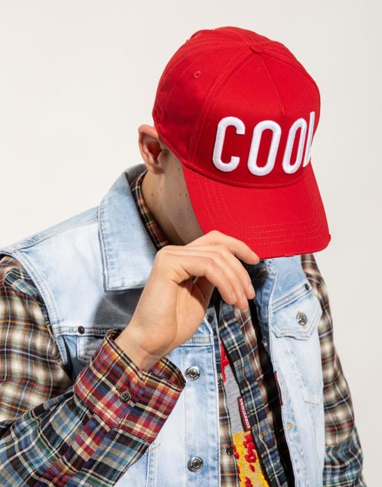 26SS 디스퀘어드2 모자 BCM051005C00001M818 Red - DSQUARED2