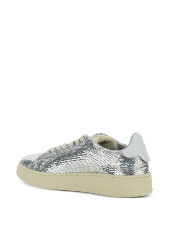 25FW 오트리 달라스 로우 고트스킨 스니커즈 ADLWTI05SILVERWHT Neutrals - AUTRY