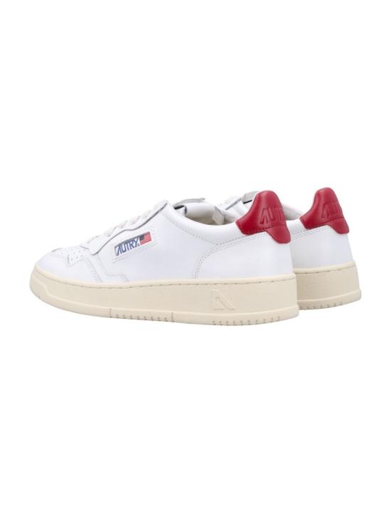 26FW 오트리 메달리스트 로우 레더 스니커즈 AULWLL33WC White - AUTRY