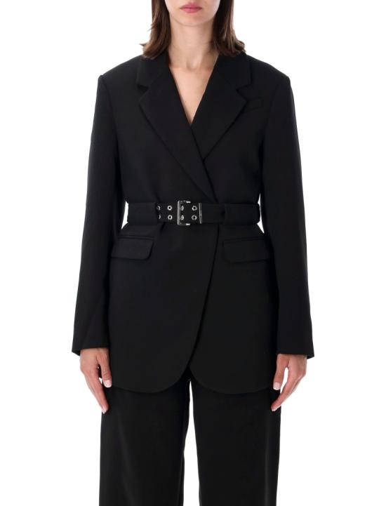 26FW 가니 수트 자켓 W02416752099 Black