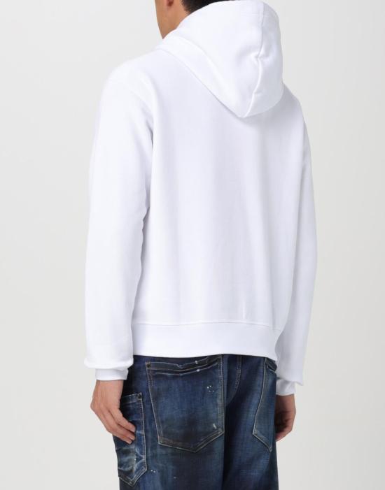 26FW 디스퀘어드2 후드 티셔츠 S74GU0814S25516100 White - DSQUARED2