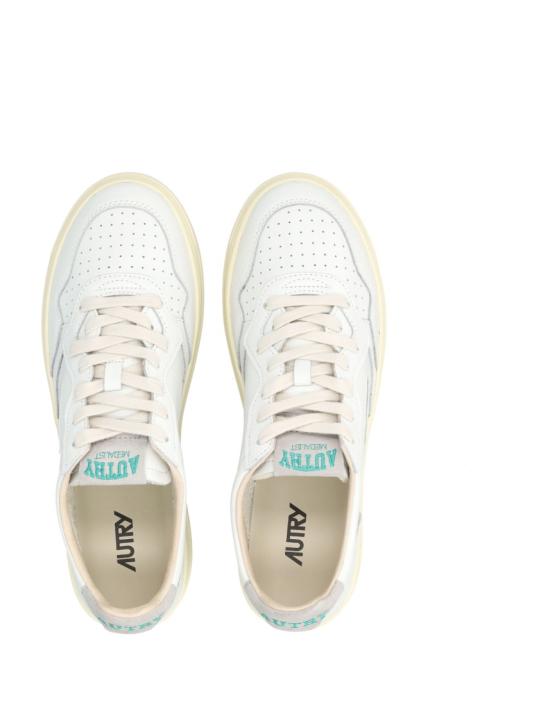 26FW 오트리 메달리스트 로우 스니커즈 AULMHJ01WN White - AUTRY