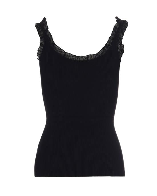 26FW 엘리자베타프랜치 민소매 티셔츠 8521529 Black - ELISABETTA FRANCHI