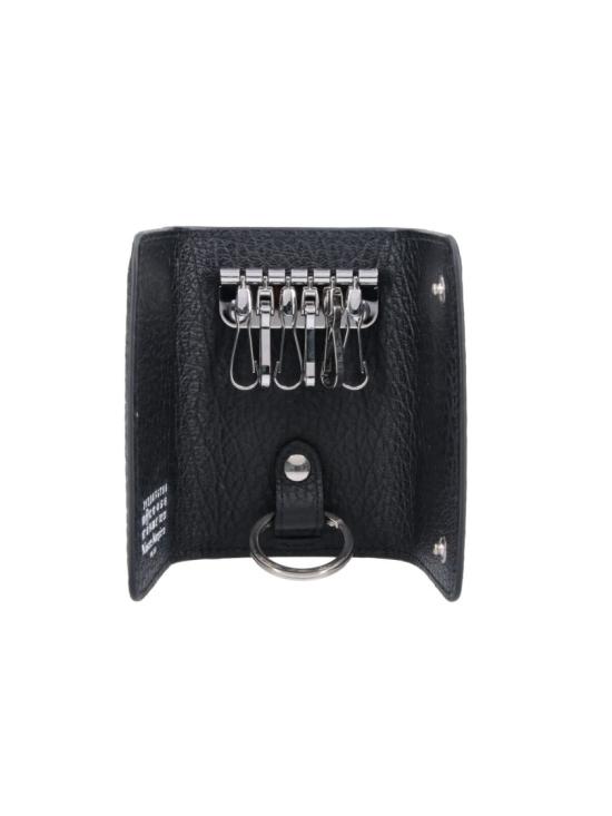 26FW 마르지엘라 포 스티치 키 홀더 SA3UA0001 P4455T8013 Black - MAISON MARGIELA