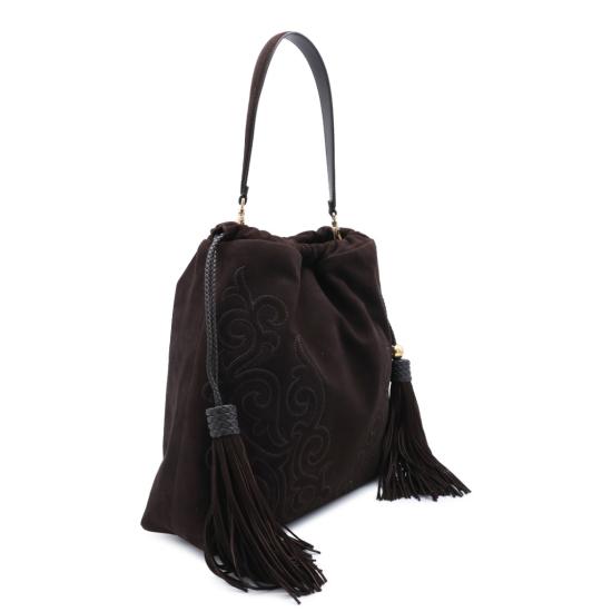 26FW 에트로 토트백 WP1B0036AE11MM0682 Black - ETRO