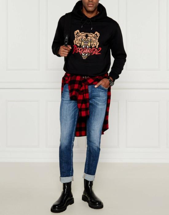 26SS 디스퀘어드2 후드 티셔츠 S74GU0814S25516900 Black - DSQUARED2