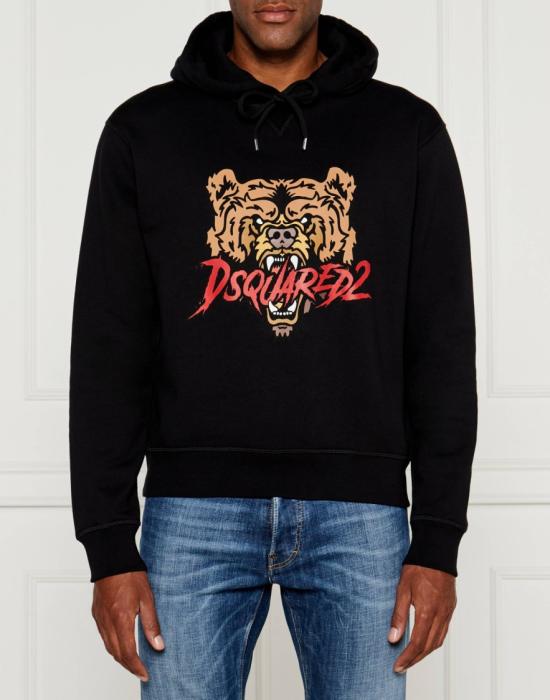 26SS 디스퀘어드2 후드 티셔츠 S74GU0814S25516900 Black - DSQUARED2