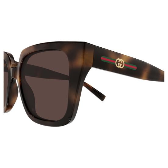  구찌 선글라스 Gg2102s 오버사이즈 호피무늬 사각 - GUCCI