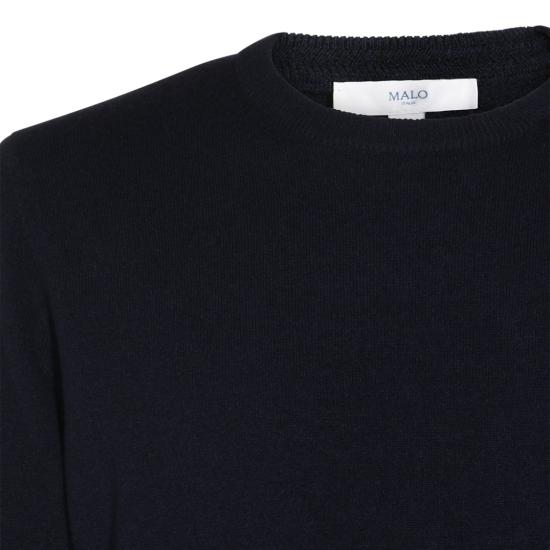 26FW 말로 스웨터 UXA384F1K02E11C Blue - MALO