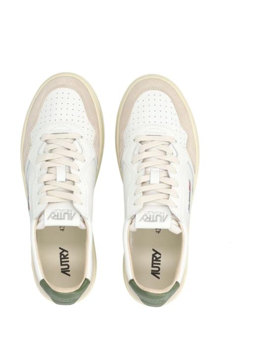 26FW 오트리 메달리스트 로우 스니커즈 AULMLS17WBG Grey - AUTRY