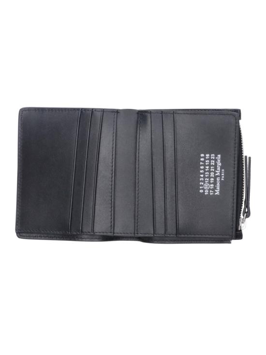 26FW 마르지엘라 레더 플랩 월렛 SA1UI0023 P4745T8013 Black - MAISON MARGIELA