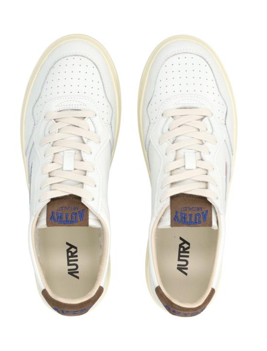 26FW 오트리 메달리스트 로우 스니커즈 AULMHJ03WC White - AUTRY