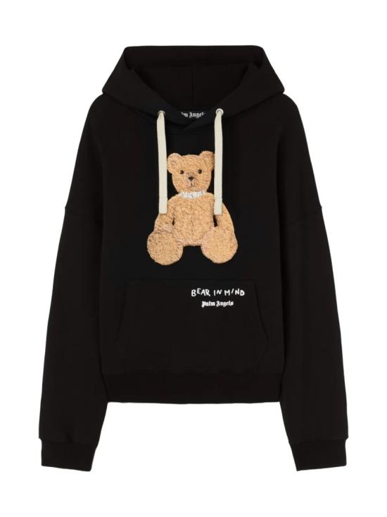 26SS 팜앤젤스 후드 티셔츠 PMBB172S25FLE0011060 Black