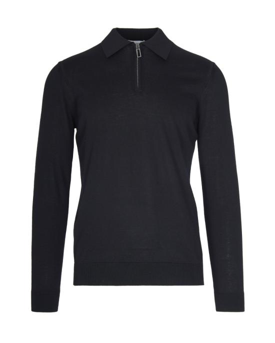 26FW 파올로 페코라 집업 니트 6113890 Black