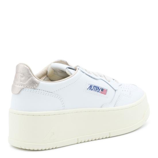 26FW 오트리 메달리스트 플랫폼 스니커즈 PTLWLL27 White - AUTRY