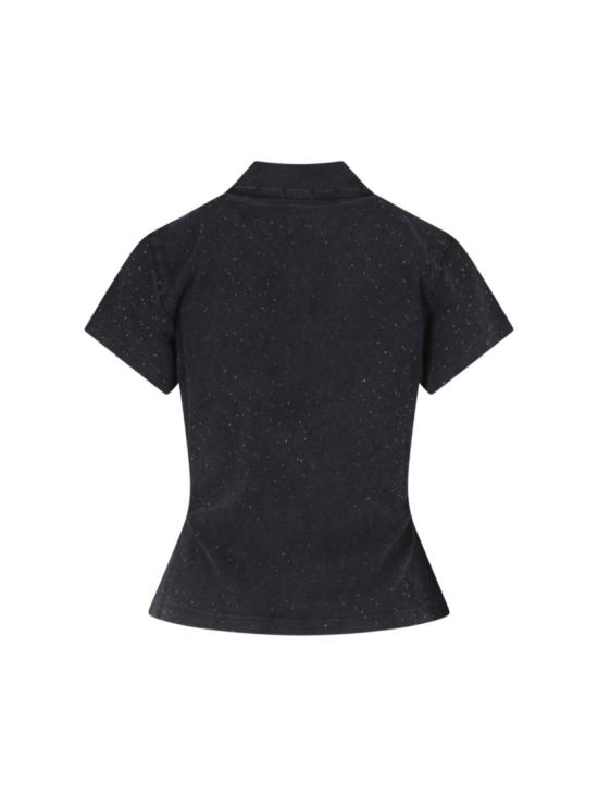 26FW 알렉산더 왕 폴로 티셔츠 1CC3261354011 Black - ALEXANDER WANG