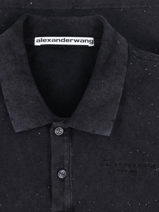 26FW 알렉산더 왕 폴로 티셔츠 1CC3261354011 Black - ALEXANDER WANG