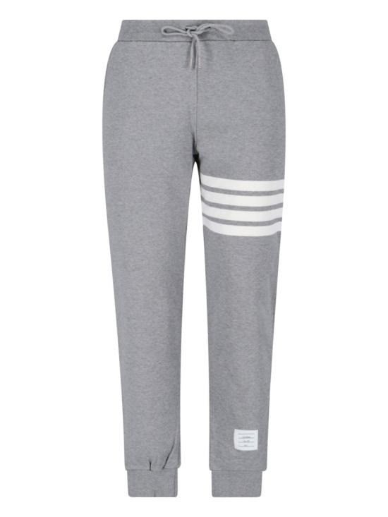 26FW 톰브라운 클래식 루프백 4바 스웨트팬츠 MJQ008H 00535068 Grey