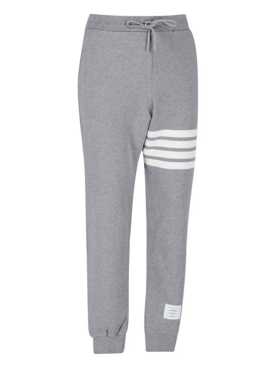 26FW 톰브라운 클래식 루프백 4바 스웨트팬츠 MJQ008H 00535068 Grey - THOM BROWNE