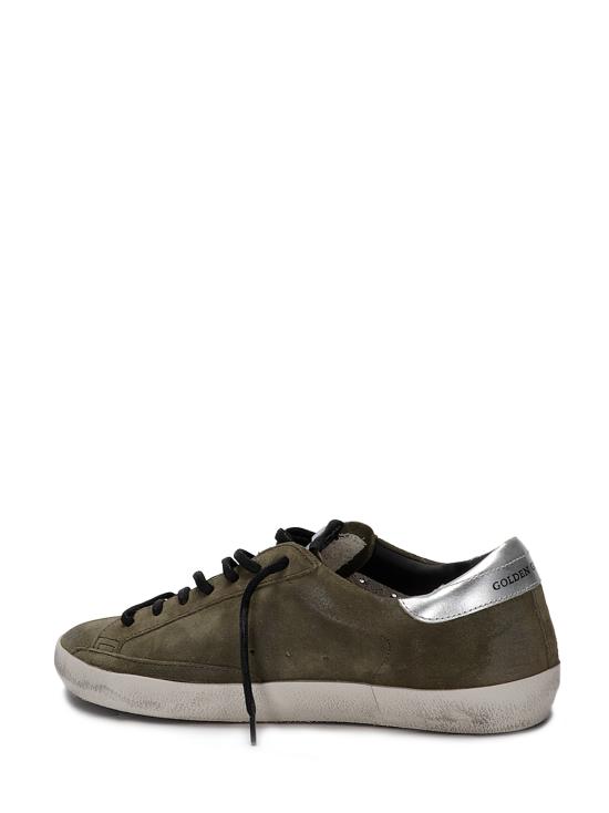 26FW 골든구스 슈퍼스타 스니커즈 GMF00101F008697 36102 DARK GREEN BLACK SILVER - GOLDEN GOOSE
