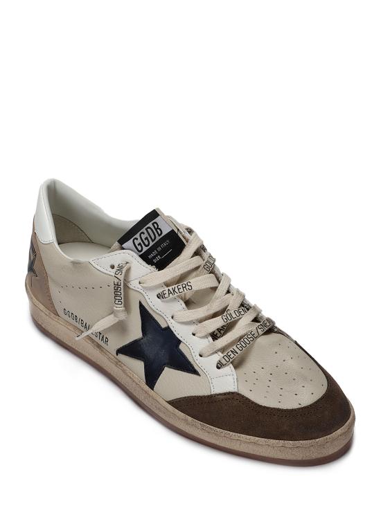 26FW 골든구스 스니커즈 GMF00117F008722 83406 CREAM WHITE LIGHT GREY MARBLE BLUE - GOLDEN GOOSE