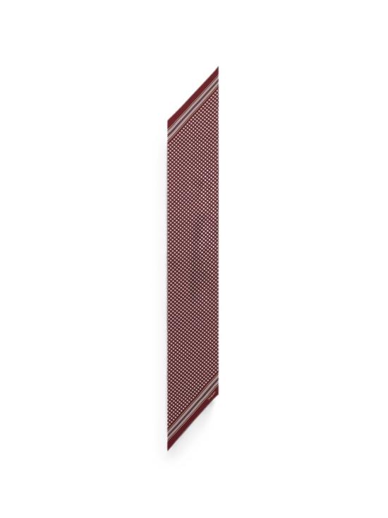 26FW 생로랑 머플러/스카프 8682563Y001 6188 Bordeaux multicolor