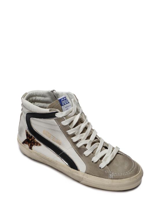 26FW 골든구스 스니커즈 GMF00115F002659 10935 WHITE TAUPE BLACK BEIGE BROWN LEO - GOLDEN GOOSE