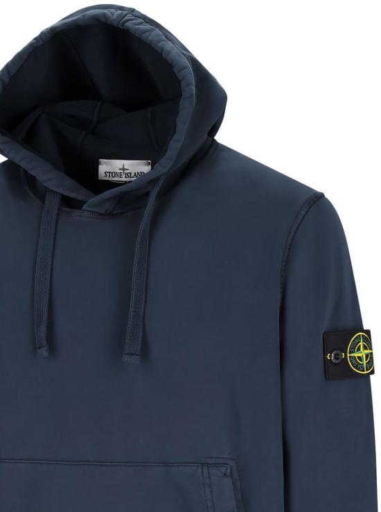 26SS 스톤 아일랜드 후드 티셔츠 6100062S0051V0020 BLUE - STONE ISLAND