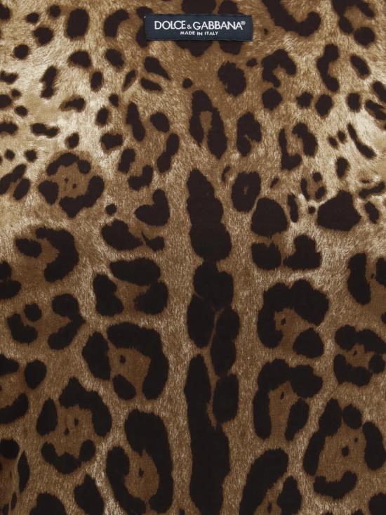 26FW 돌체앤가바나 반팔 티셔츠 F8W39TFS78S HY13M MARRONE - DOLCE & GABBANA