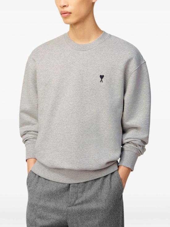 26FW 아미 ADC 크루넥 스웨트 셔츠 HSW763730 0951 Grigio - AMI