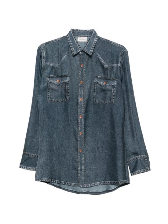 26FW 피에르루이마샤 데님 셔츠 ALOE S CML12657 101516081 NAVY
