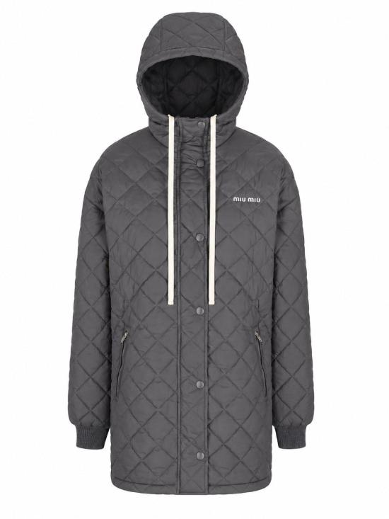 26FW 미우미우 자켓 MQ0005SOOO1J4E F063H EMATITE