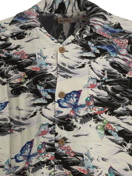 26FW 선서프 반팔 셔츠 SS39627119 Black - SUN SURF