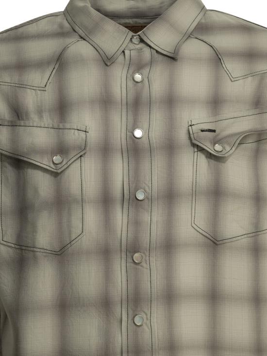 26FW 슈가케인 긴팔 셔츠 SC29688115 Grey - SUGAR CANE