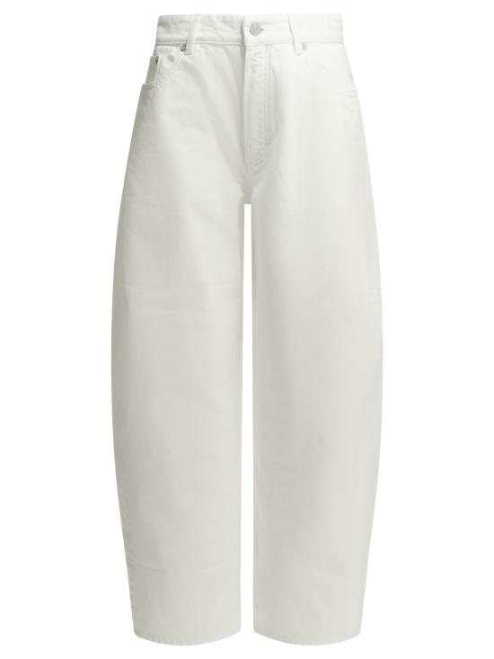 26FW 알라이아 데님 팬츠 AA9P1406D027D000 White