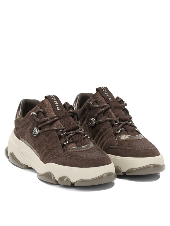 26FW 핑코 스니커즈 SS0195P002L72 Brown - PINKO