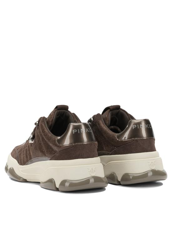26FW 핑코 스니커즈 SS0195P002L72 Brown - PINKO